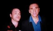 Damian with Michael Richards
