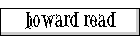 howard read